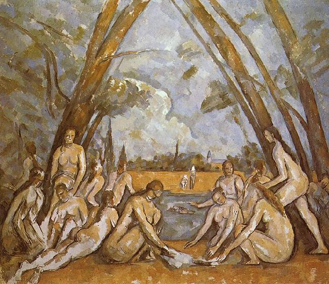 Paul Cezanne The Large Bathers